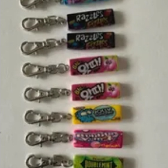 BUBBLEGUM ZIPPER PULL/CHARM - Picture 2 of 3